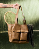 Monogram Leather Bag - Mercê & Soleil